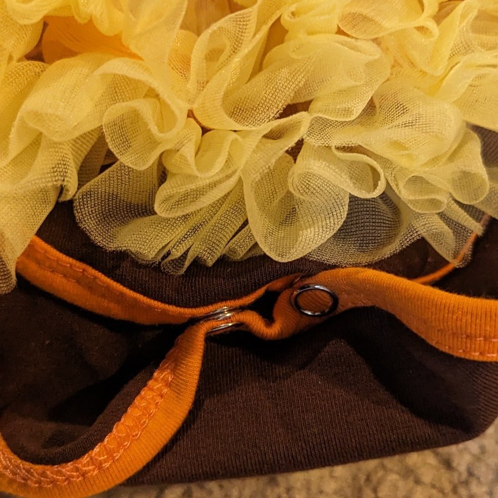 Thanksgiving Baby Girl Tutu Dress Studs Gobble Til You Wobble New 3-6M - Picture 6 of 8